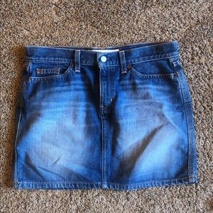 Gap jean skirt - 8 regular